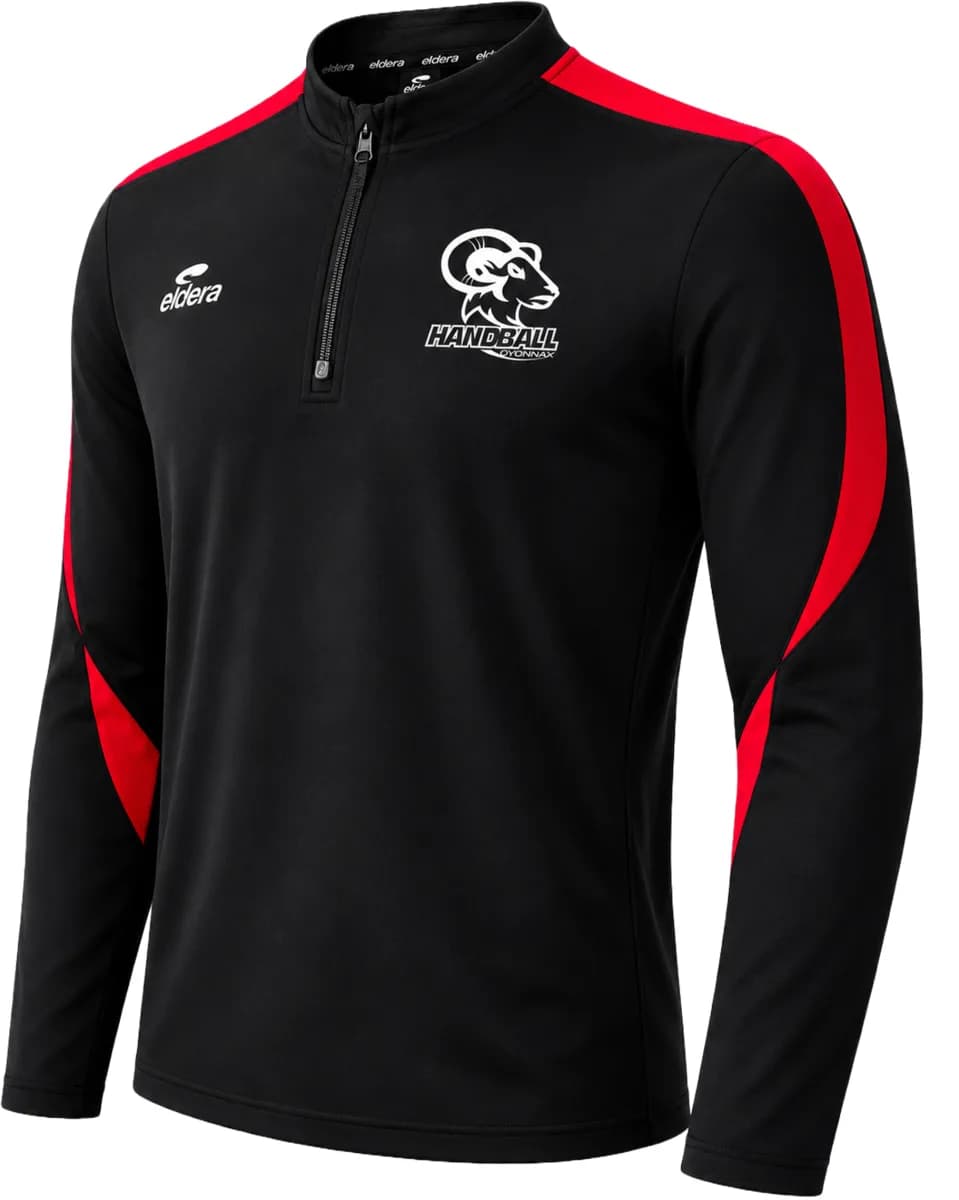 Sweat col zippé Compo